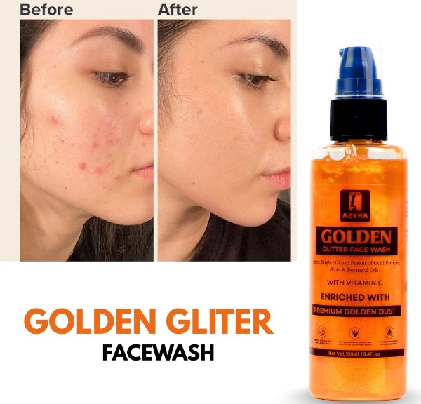 Picture of Golden Glitter Face Wash